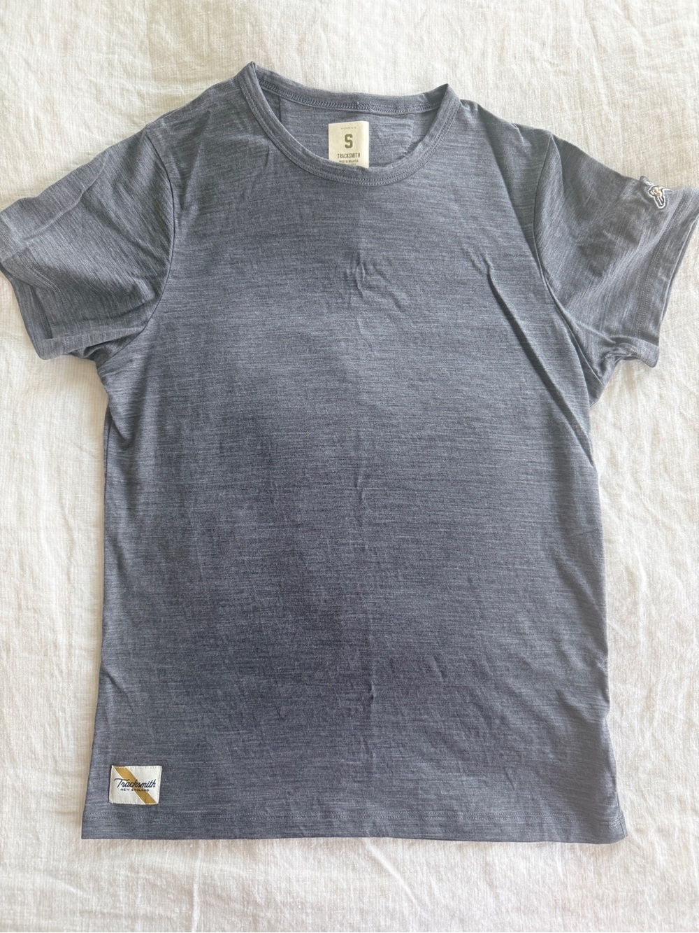 Tracksmith women’s merino Harrier tee